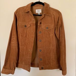 Chestnut Corduroy Jacket, Size small. Worn once